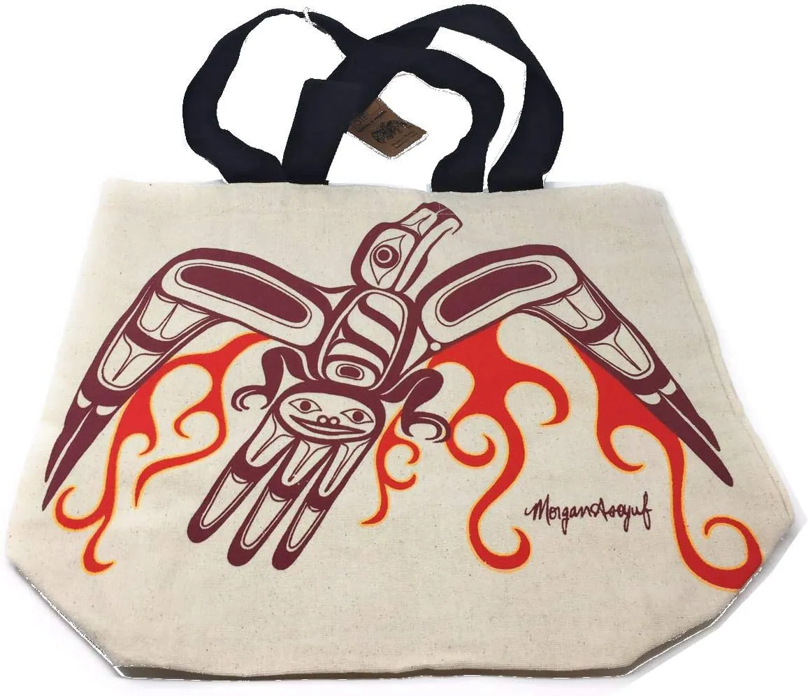 Reusable Grocery Tote Bag - Phoenix Rising