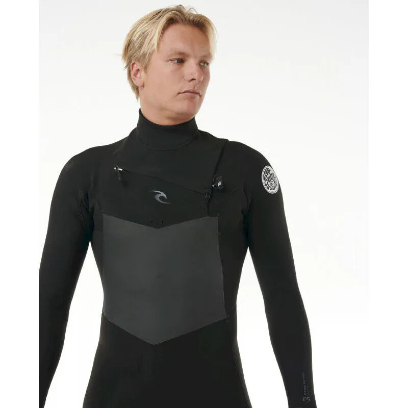 Rip Curl  Dawn Patrol 3/2 mm Chest Zip Wetsuit - Mute da surf - Uomo