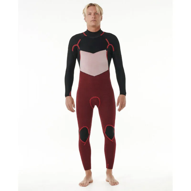 Rip Curl  Dawn Patrol 4/3 mm Back Zip Wetsuit - Mute da surf - Uomo