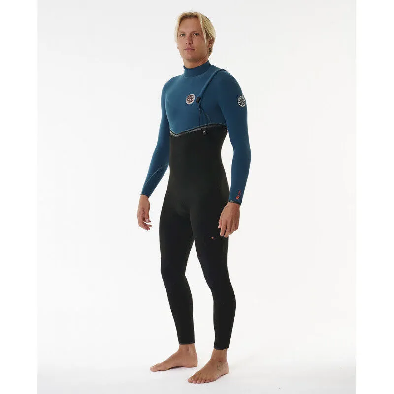 Rip Curl  E Bomb 4/3 mm Zip Free Wetsuit - Mute da surf - Uomo