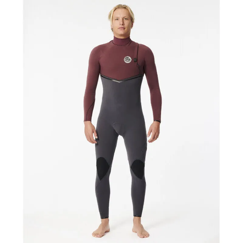 Rip Curl  Flashbomb 4/3 mm Zip Free Wetsuit - Mute da surf - Uomo