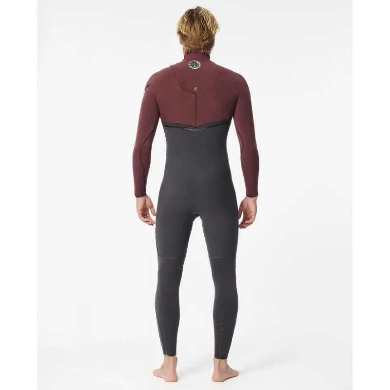 Rip Curl  Flashbomb 4/3 mm Zip Free Wetsuit - Mute da surf - Uomo