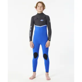 Rip Curl  Junior Flashbomb 3/2 mm Chest Zip Wetsuit - Mute da surf - Bambino