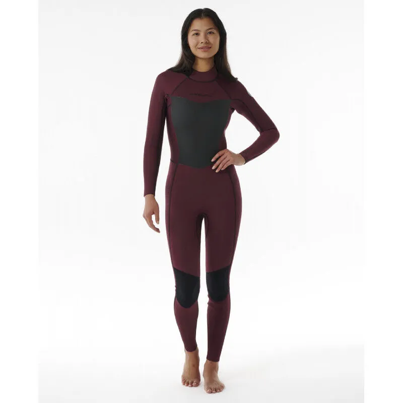 Rip Curl  Women Dawn Patrol 4/3 Back Zip Sublimed Wetsuit - Mute da surf - Donna