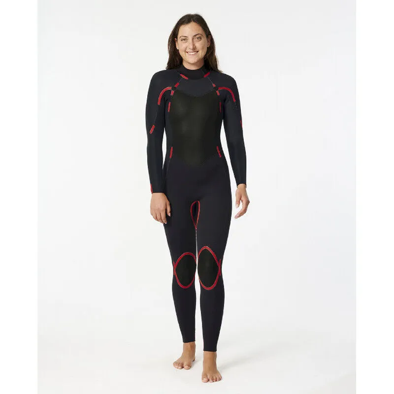 Rip Curl  Women Freelite 3/2 mm Back Zip Flat Lock Wetsuit - Mute da surf - Donna