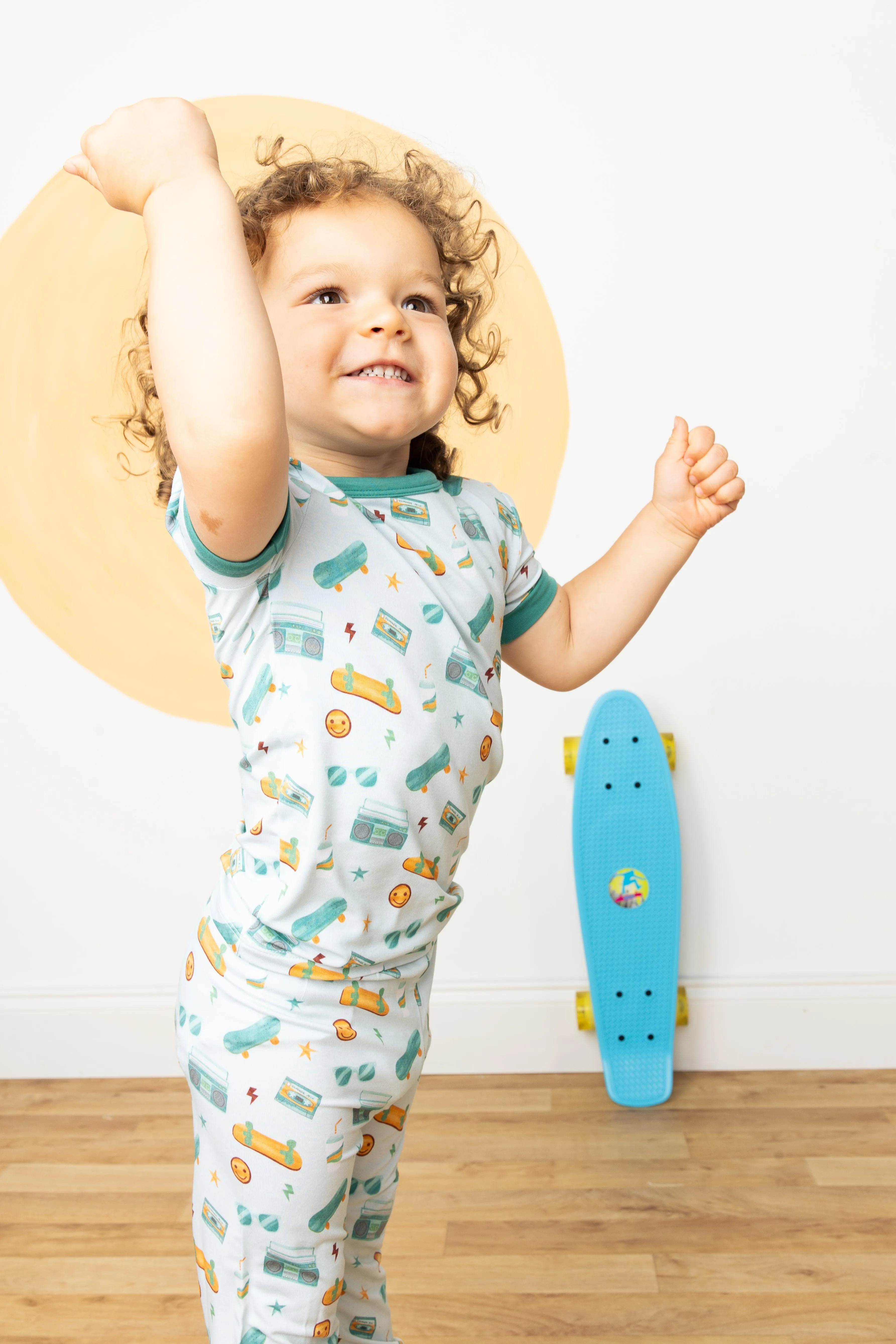 Roll With It Kids Bamboo Pajama Set