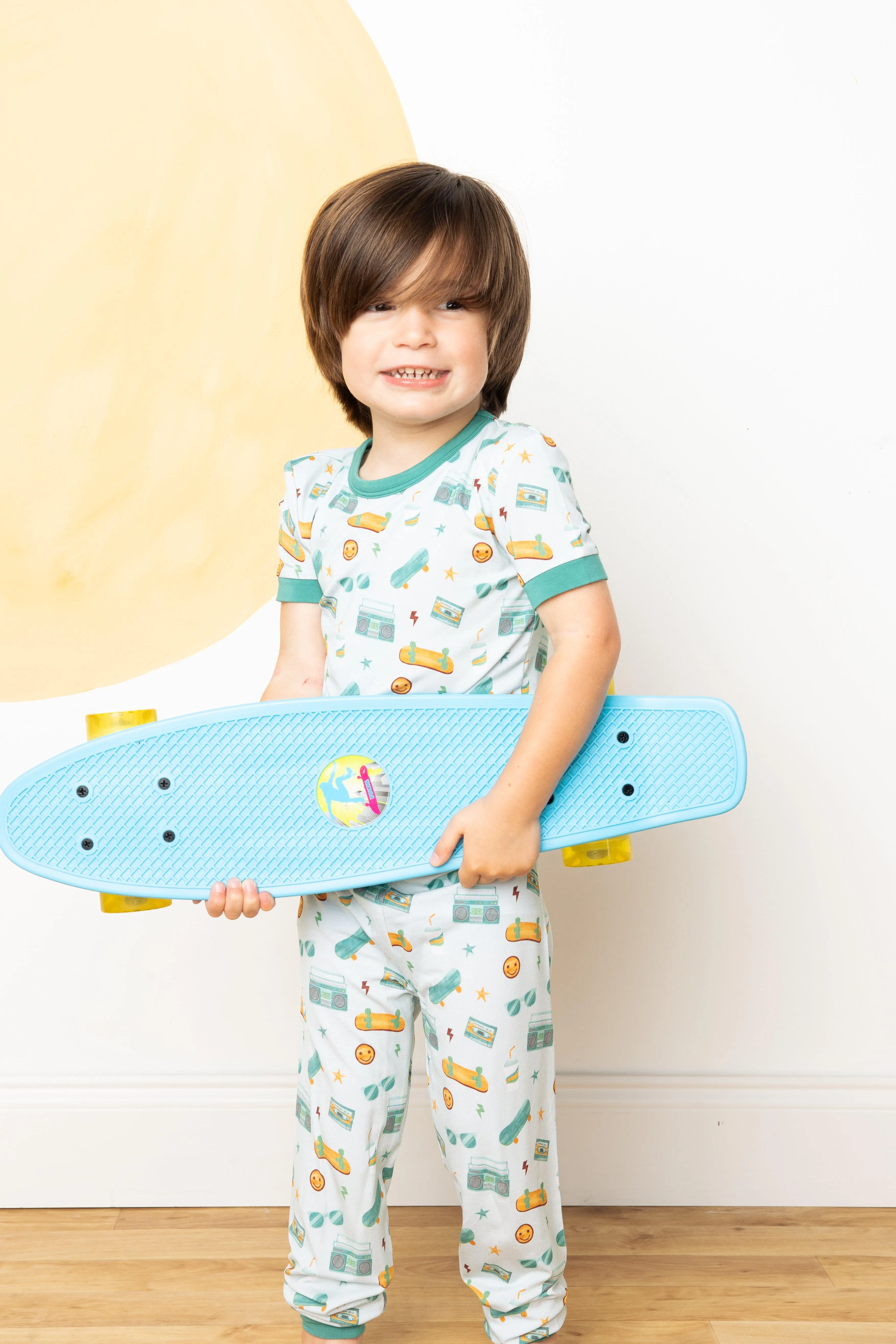 Roll With It Kids Bamboo Pajama Set