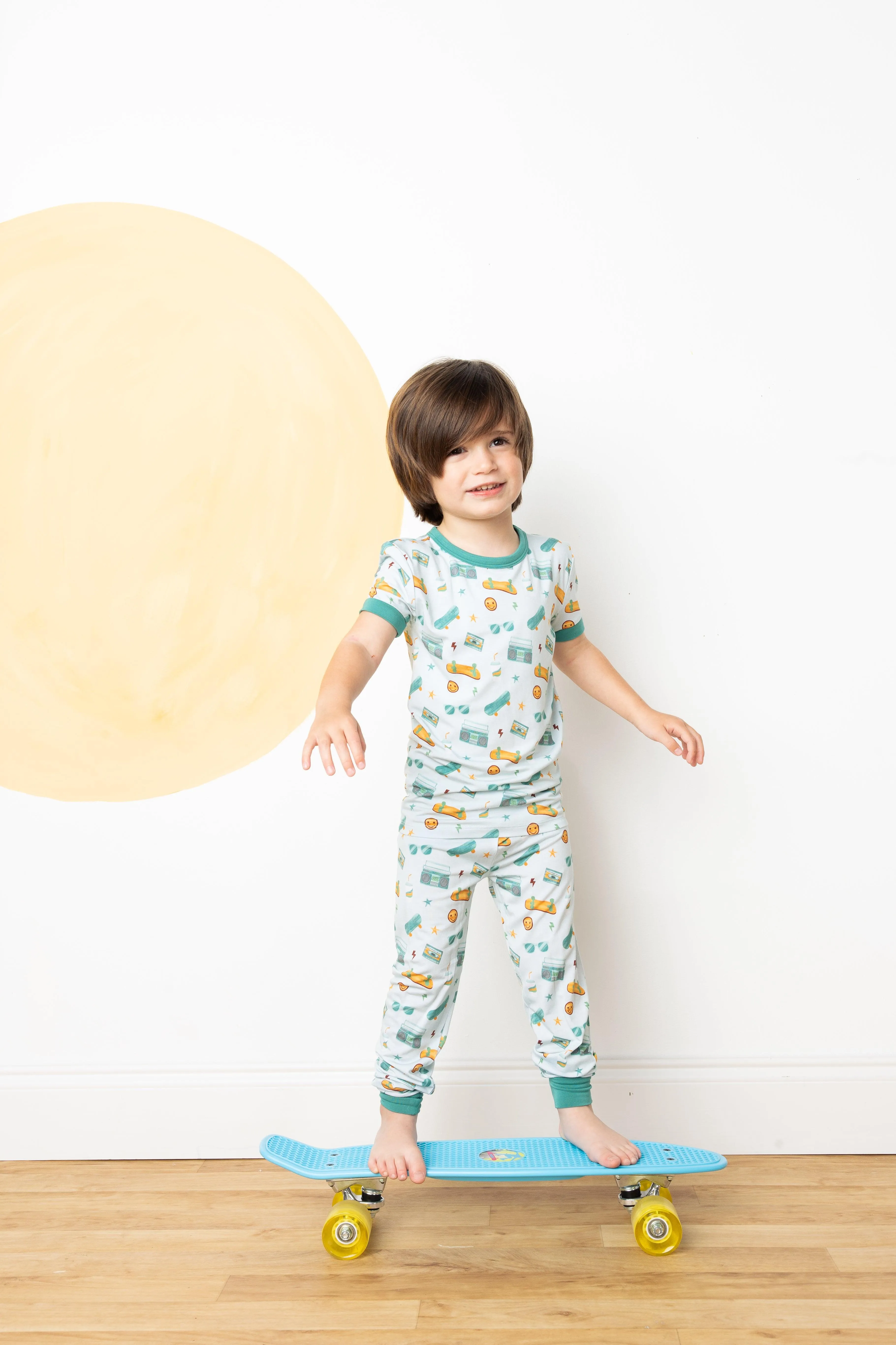 Roll With It Kids Bamboo Pajama Set