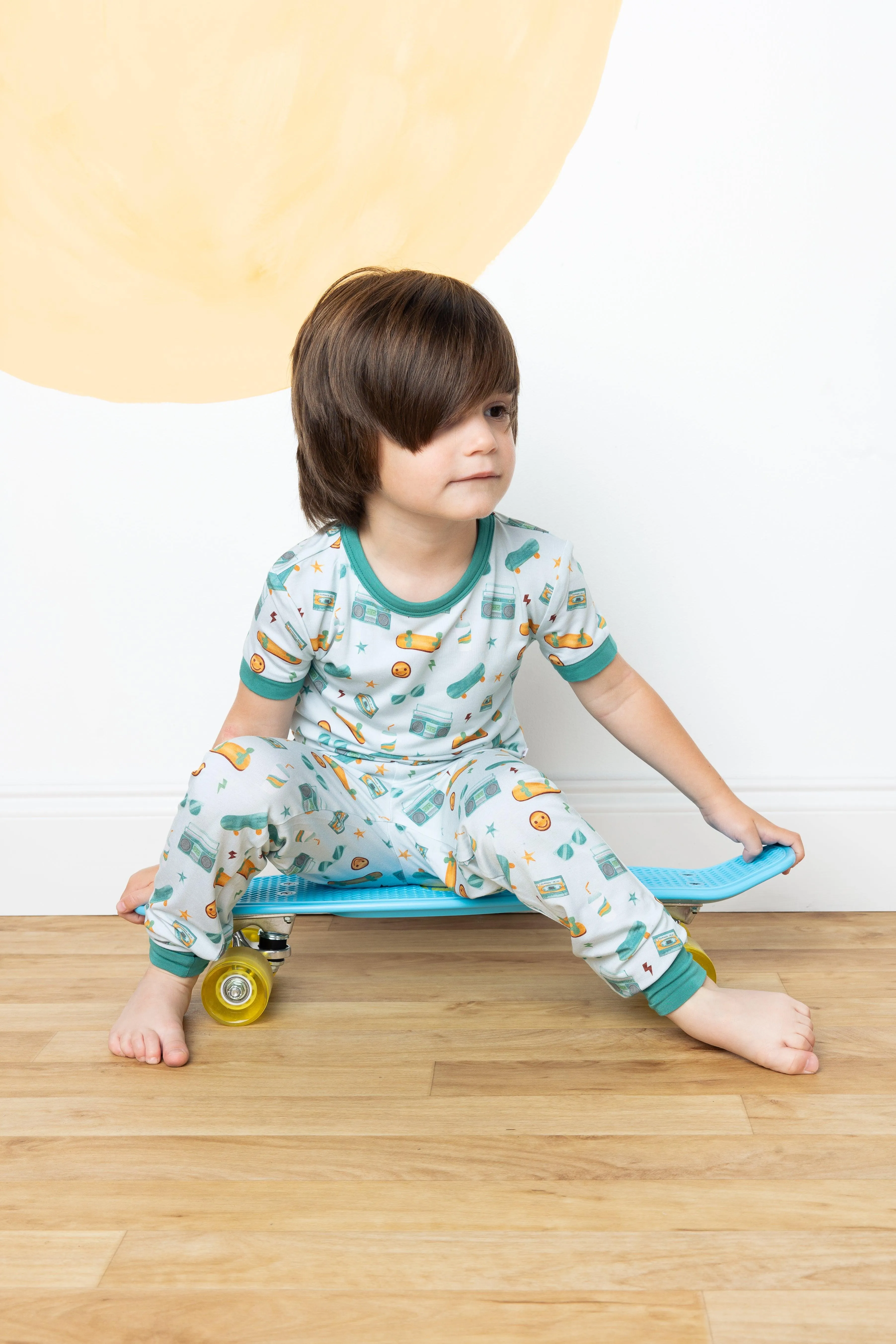 Roll With It Kids Bamboo Pajama Set