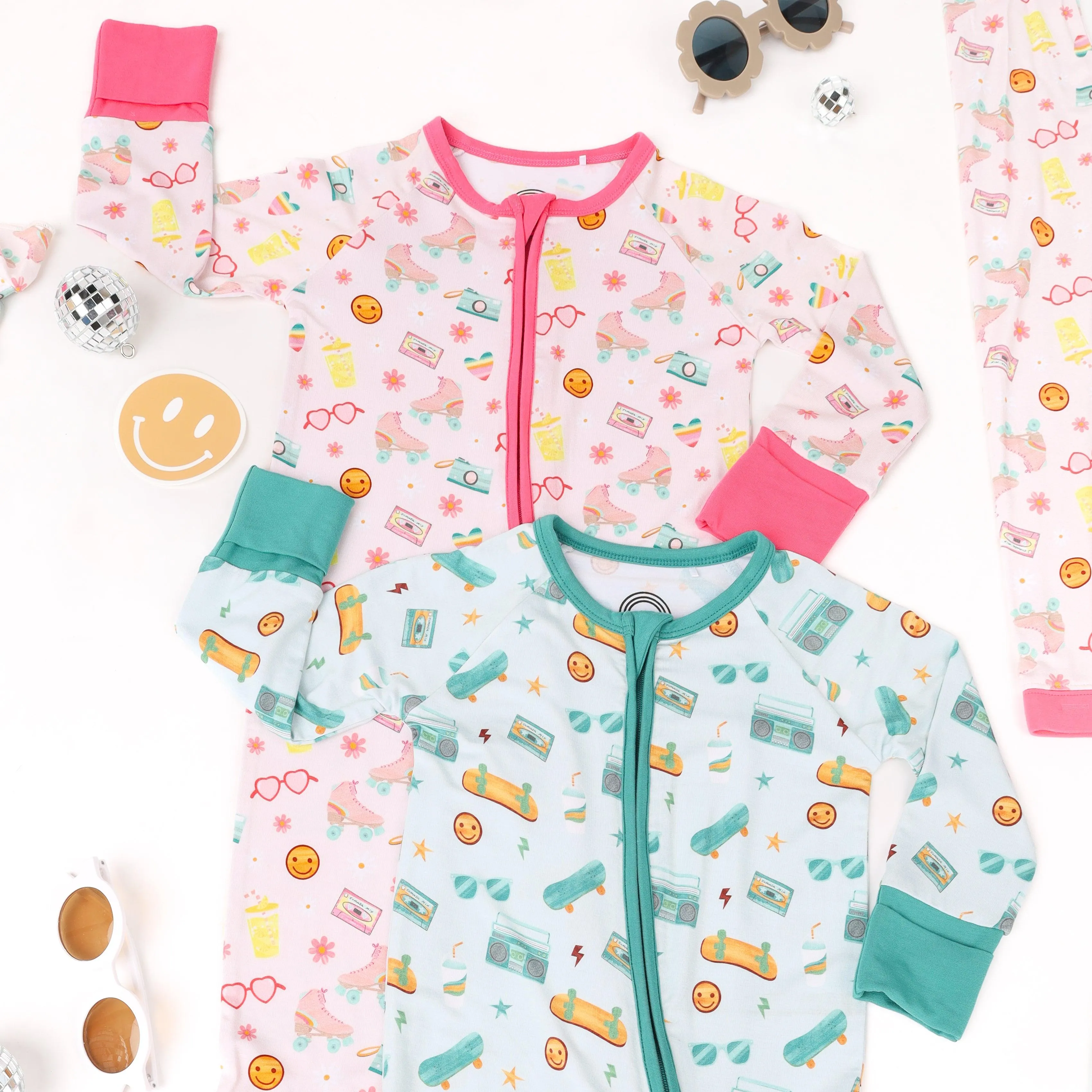 Roll With It Kids Bamboo Pajama Set