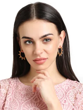 Round Geometrical Earring