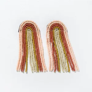 Rust Rainbow Earring