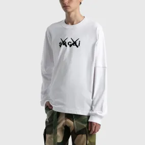 sacai  |KAWS Sacai Flock Print Long Sleeve