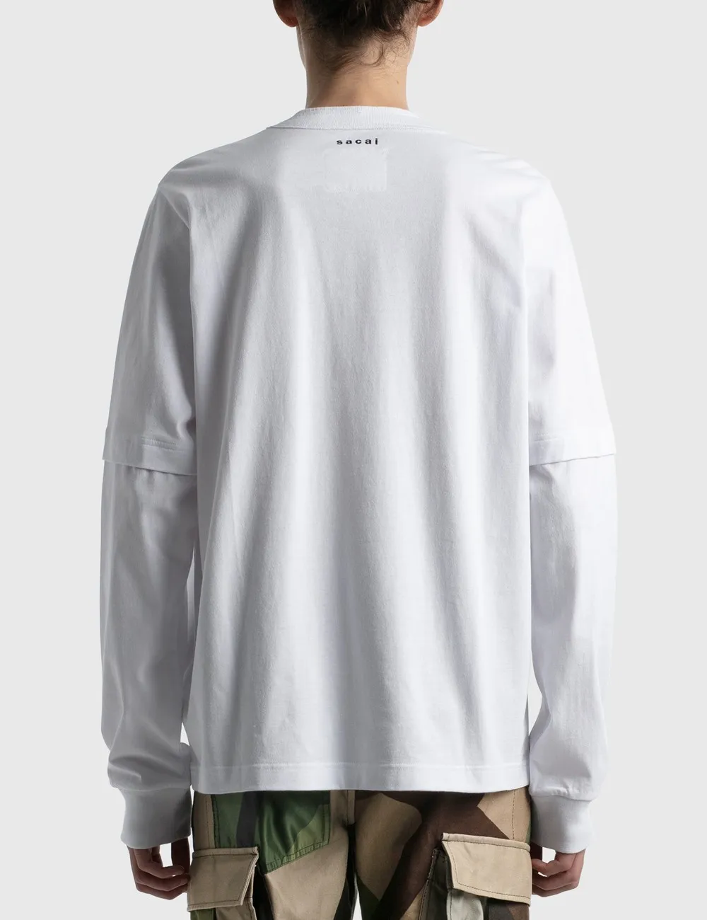 sacai  |KAWS Sacai Flock Print Long Sleeve