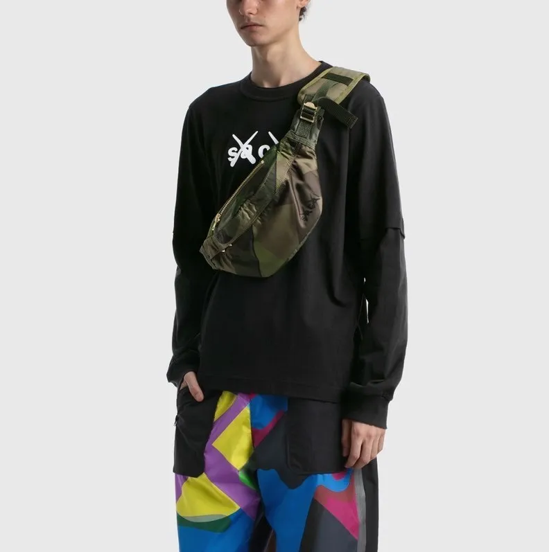 sacai  |KAWS Sacai Flock Print Long Sleeves