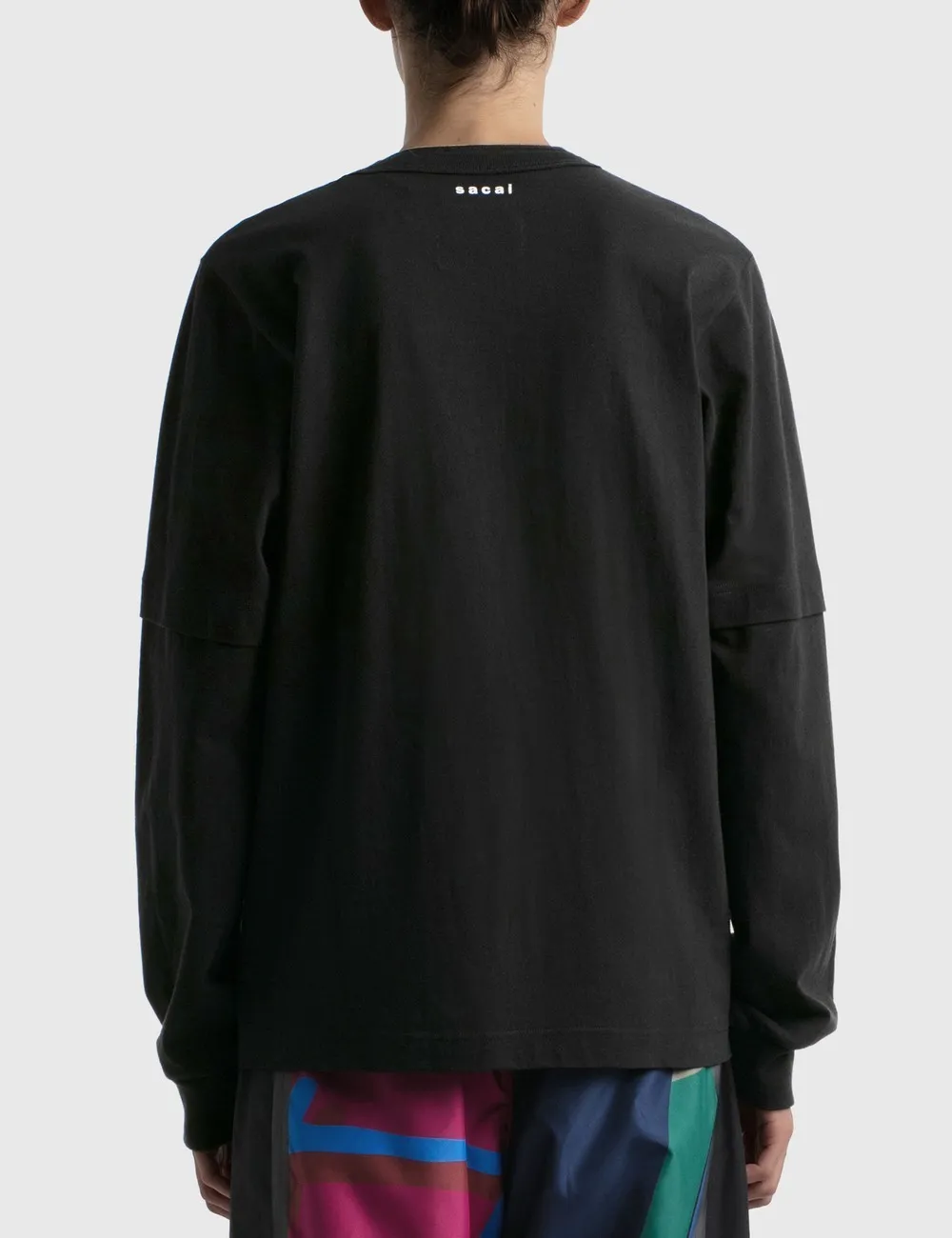 sacai  |KAWS Sacai Flock Print Long Sleeves