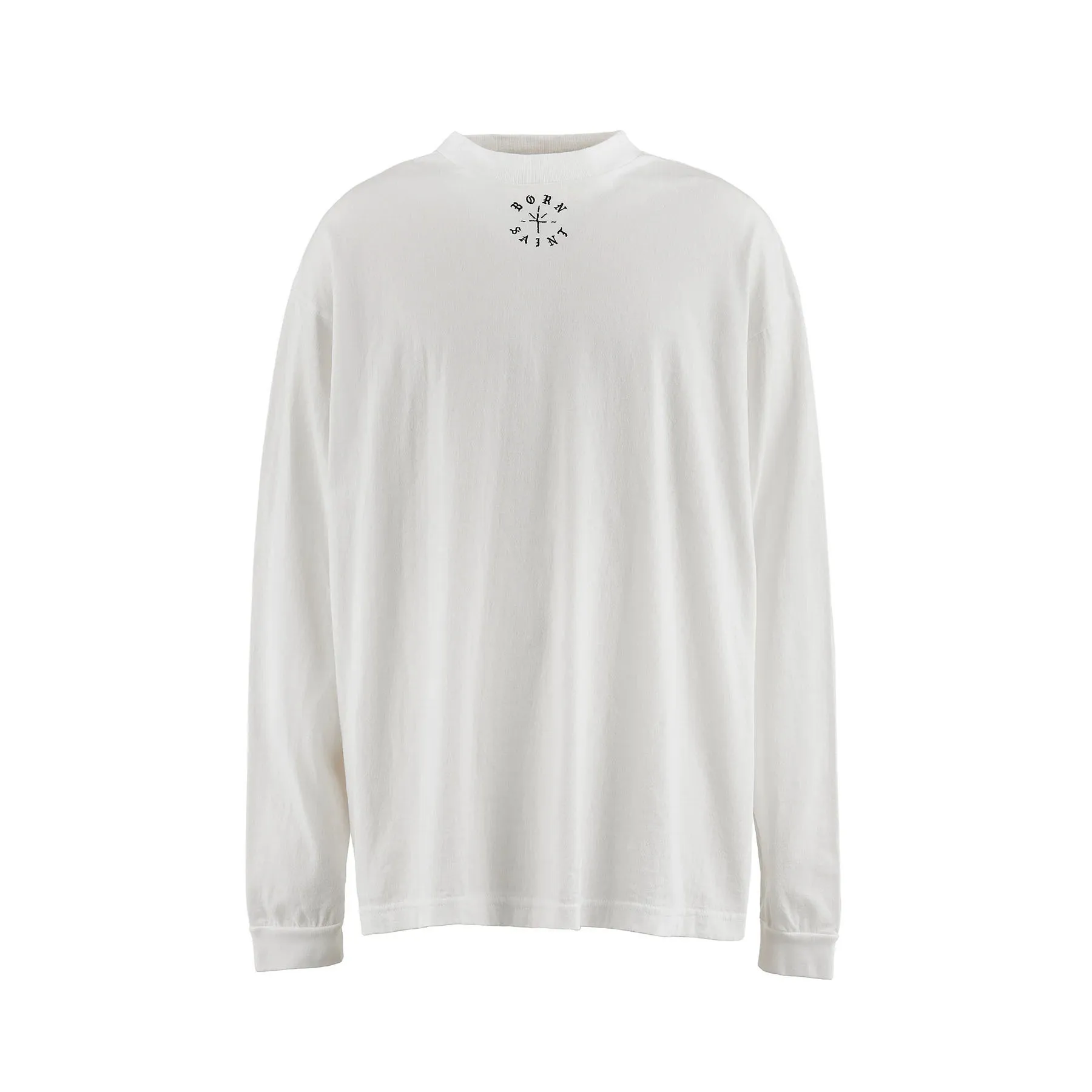 Saint Mxxxxxx  |Crew Neck Street Style Collaboration Long Sleeves Plain