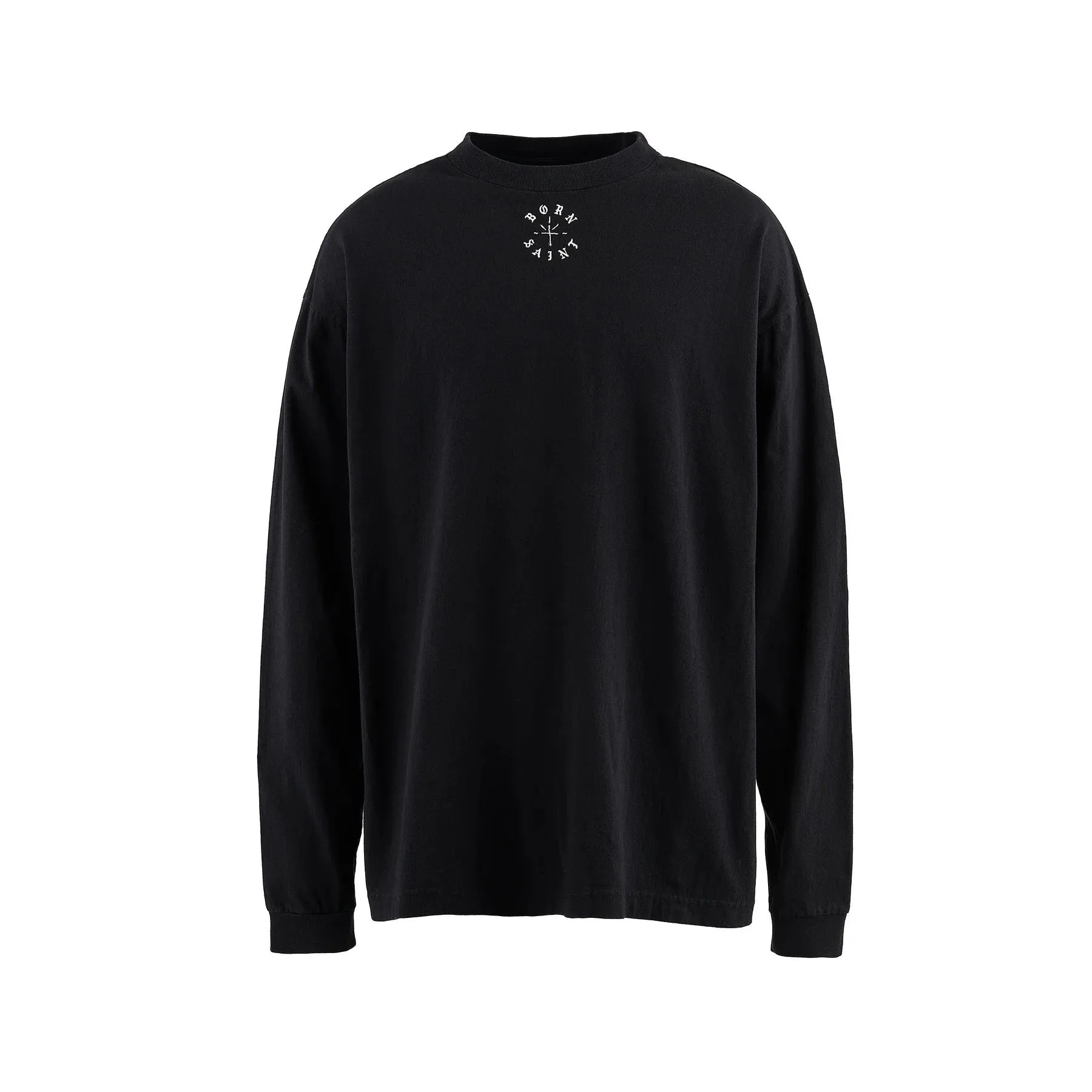 Saint Mxxxxxx  |Crew Neck Street Style Collaboration Long Sleeves Plain