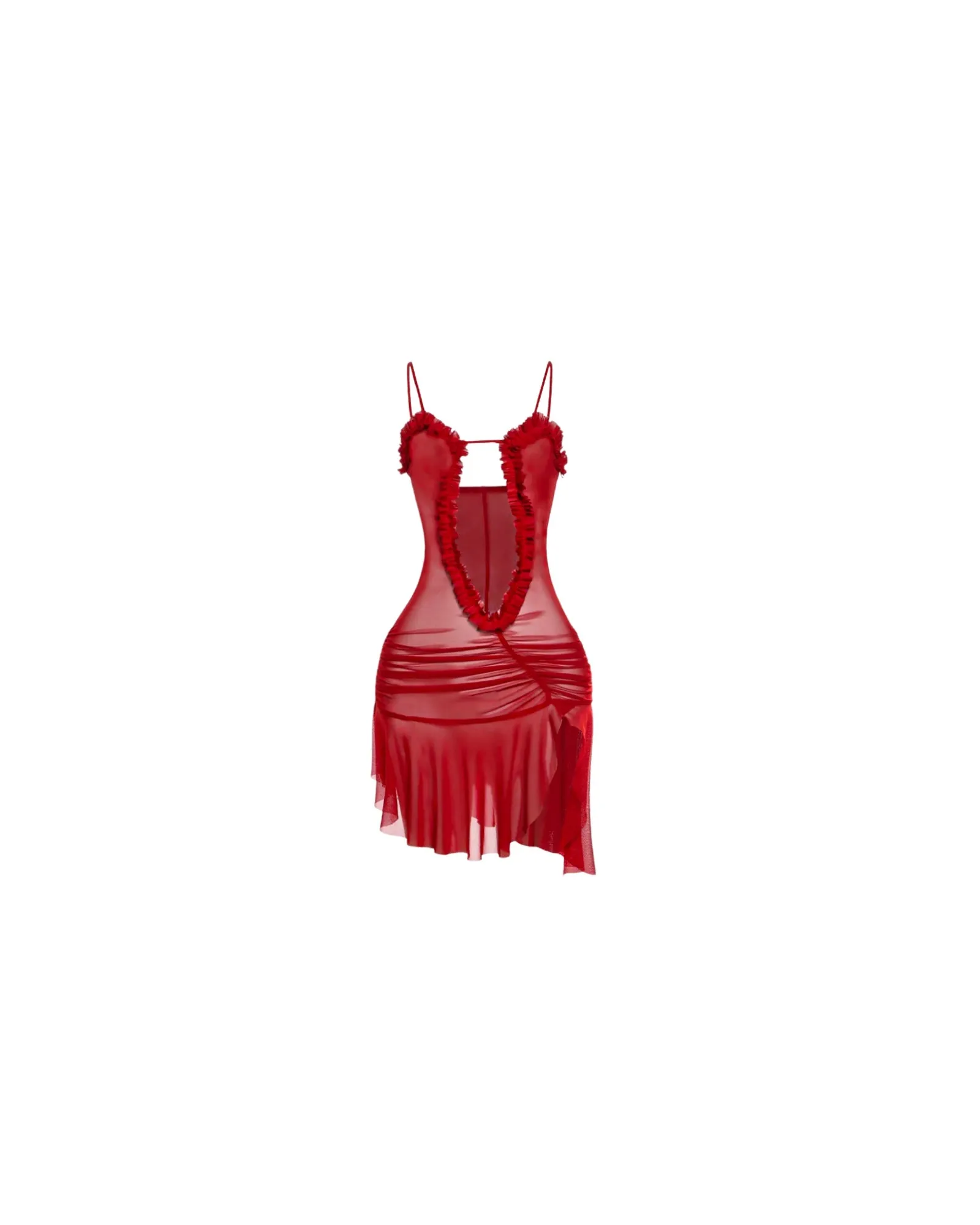 Scarlett Mesh Ruffle Mini