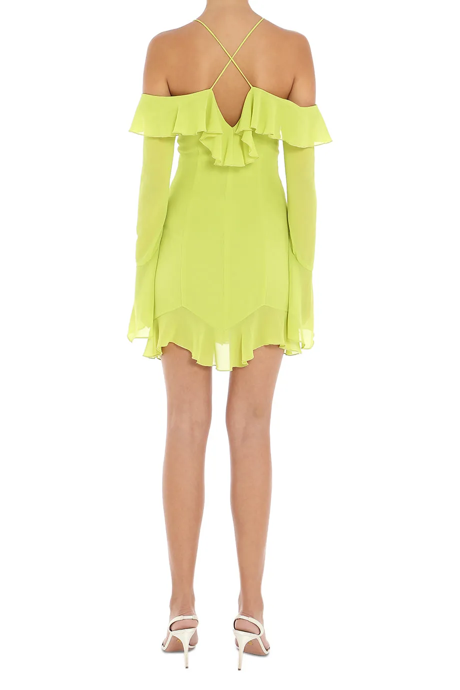 Selia Ruffle Mini Dress