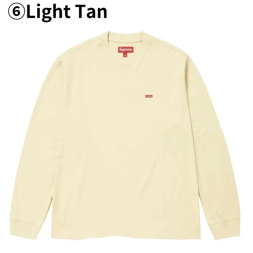 Supreme  |Crew Neck Unisex Street Style Long Sleeves Plain Cotton