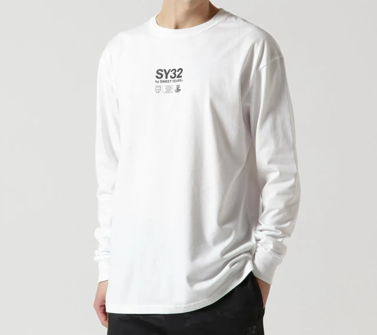 SWEET YEARS  |Crew Neck Camouflage Street Style Long Sleeves Plain