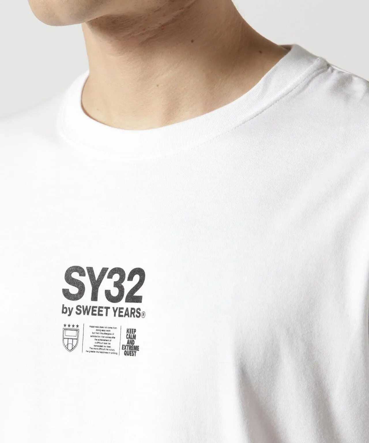 SWEET YEARS  |Crew Neck Camouflage Street Style Long Sleeves Plain