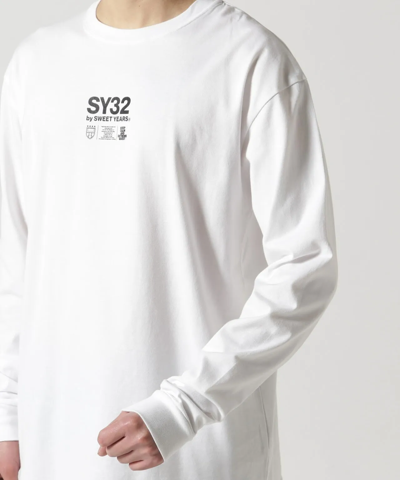 SWEET YEARS  |Crew Neck Camouflage Street Style Long Sleeves Plain