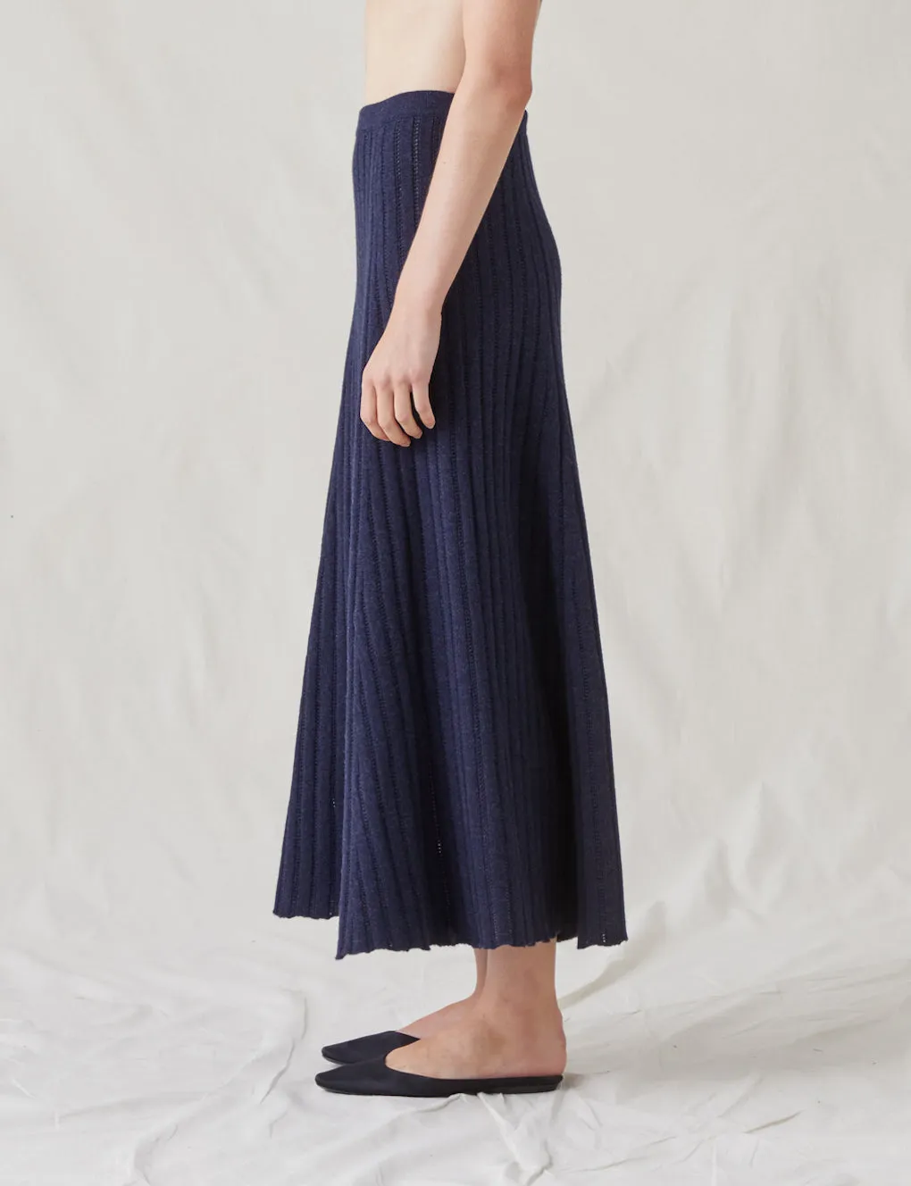 The Cashmere Knit Skirt