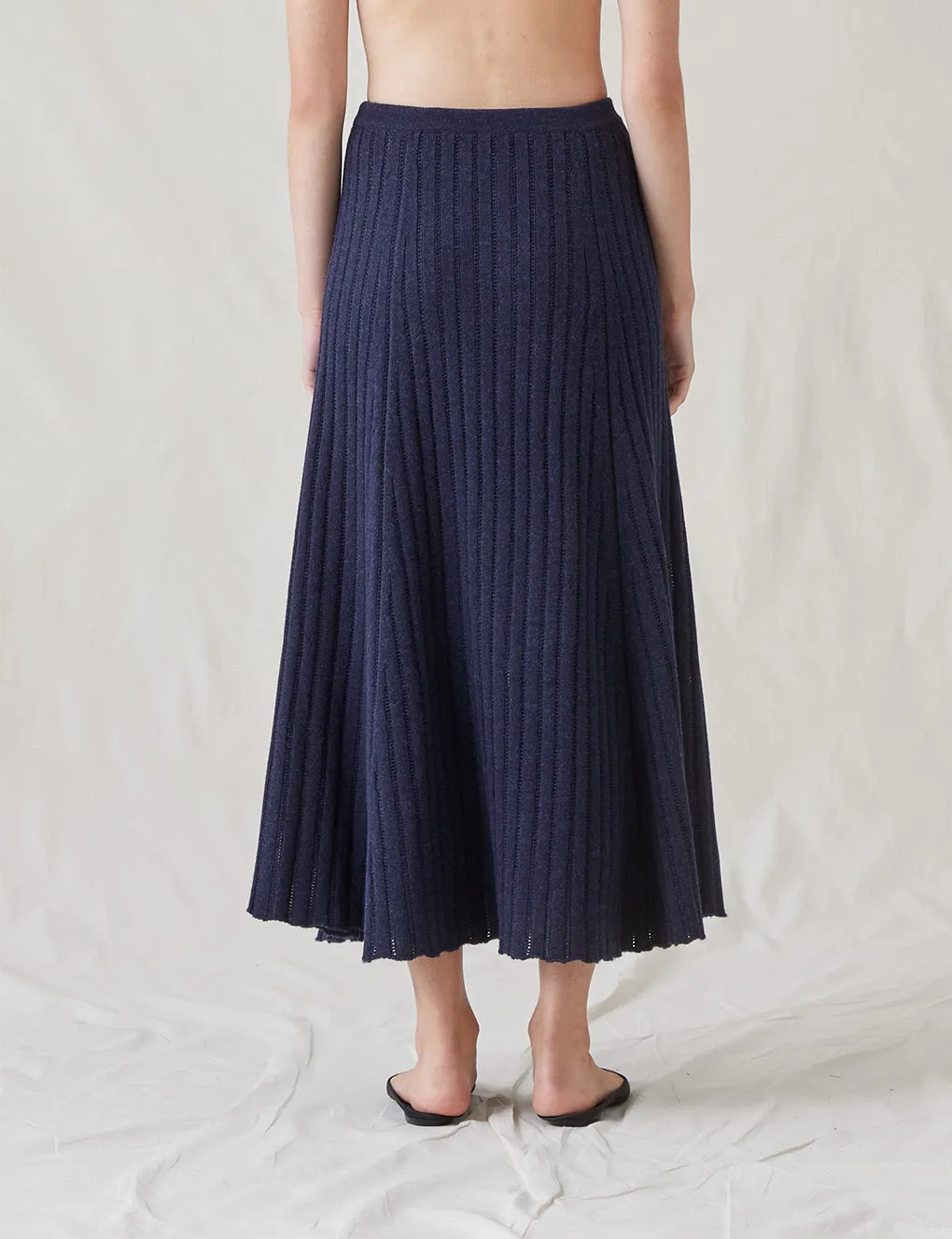 The Cashmere Knit Skirt