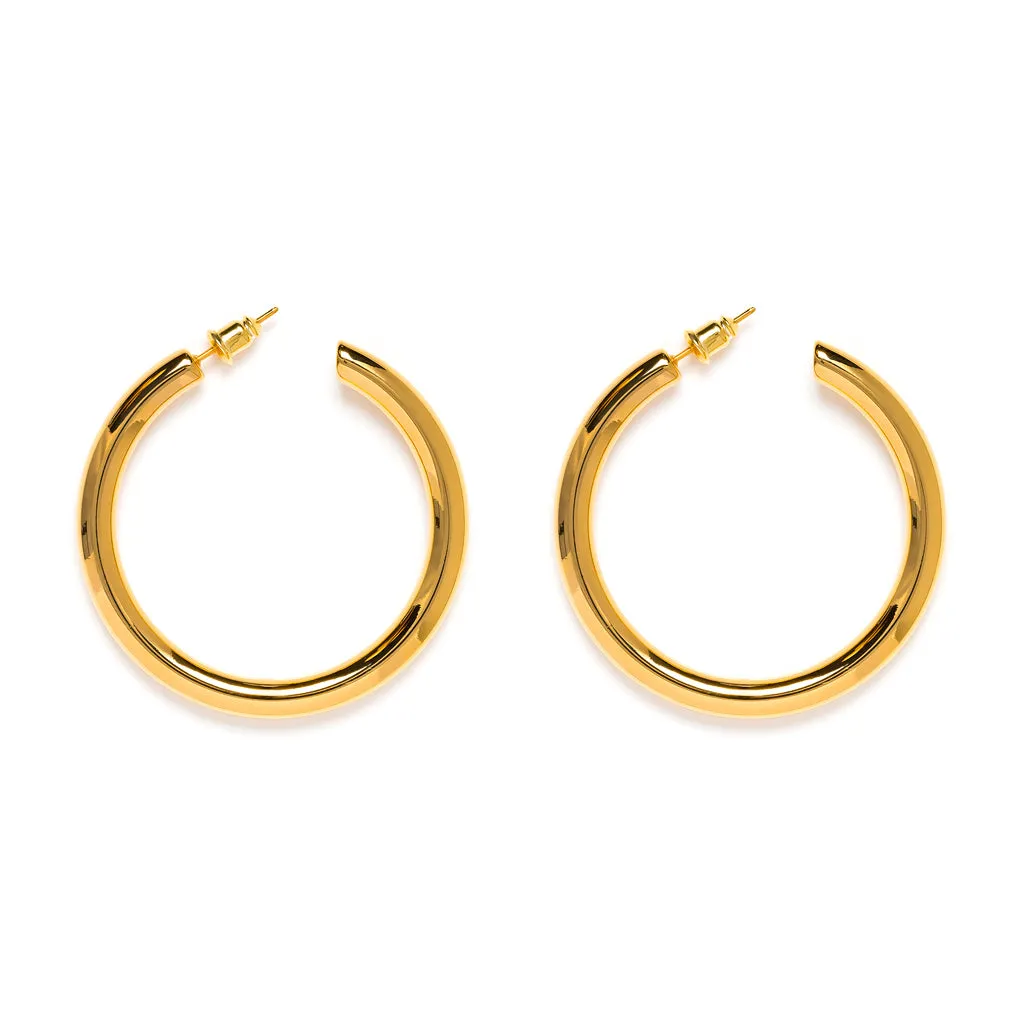 Thick Hoop Earring