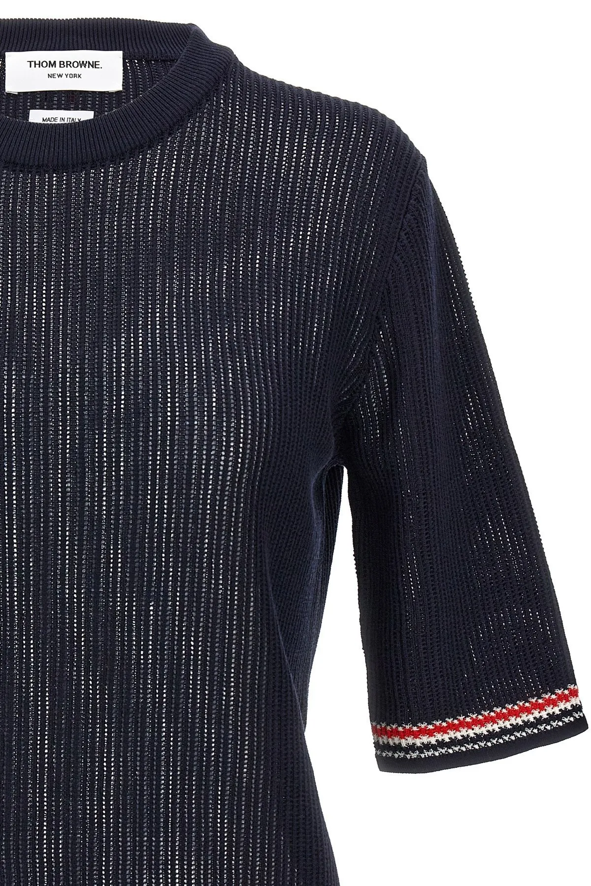 THOM BROWNE  |Casual Style Silk Street Style Cotton Elegant Style