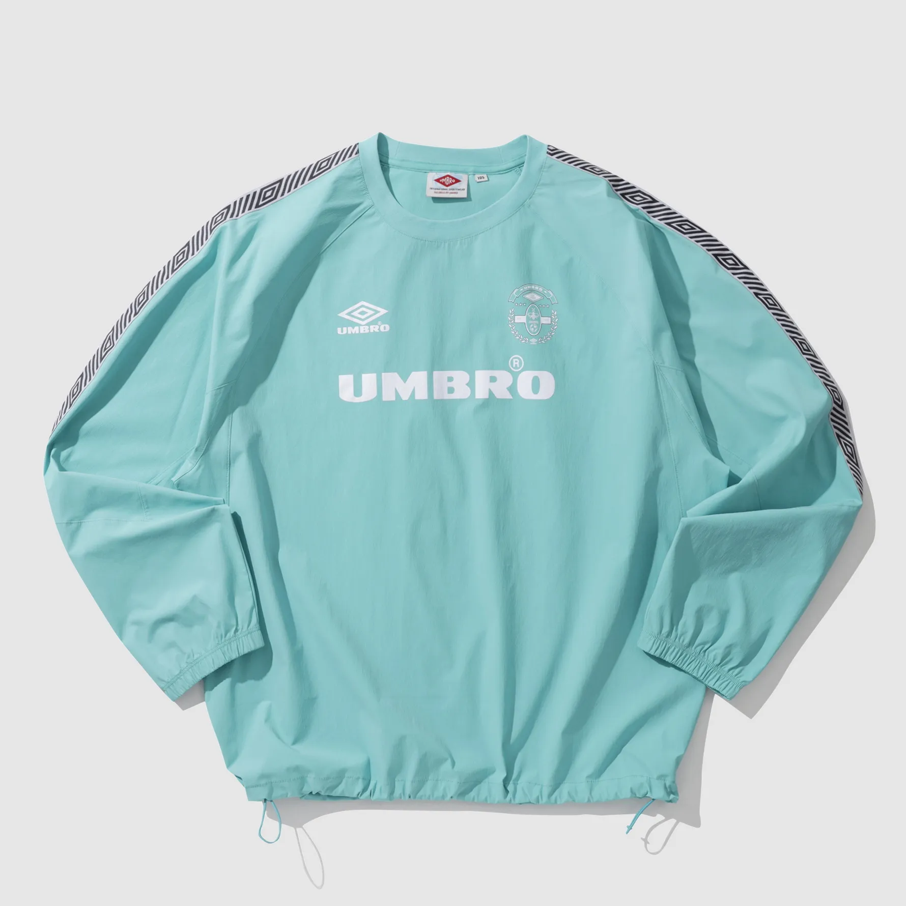 UMBRO  |Unisex Nylon Street Style U-Neck Long Sleeves Plain