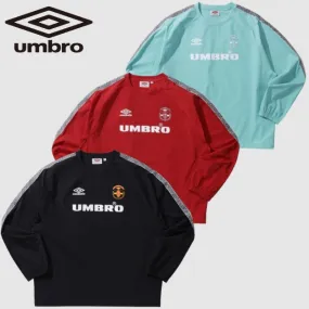 UMBRO  |Unisex Nylon Street Style U-Neck Long Sleeves Plain