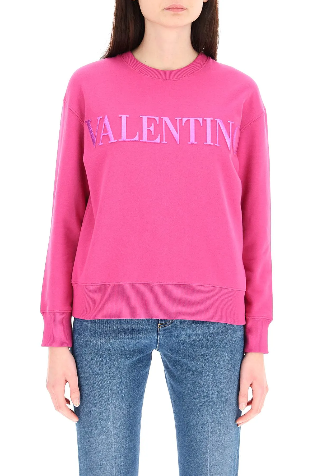 Valentino Crewneck Long-Sleeved Sweatshirt