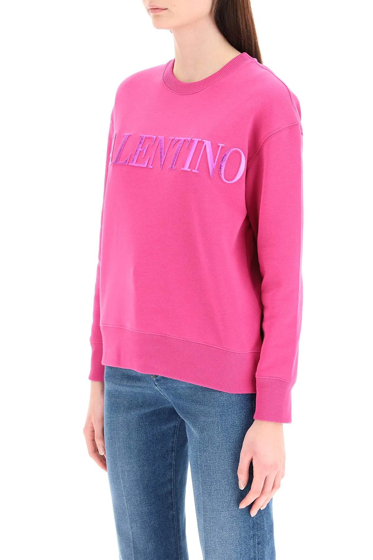 Valentino Crewneck Long-Sleeved Sweatshirt