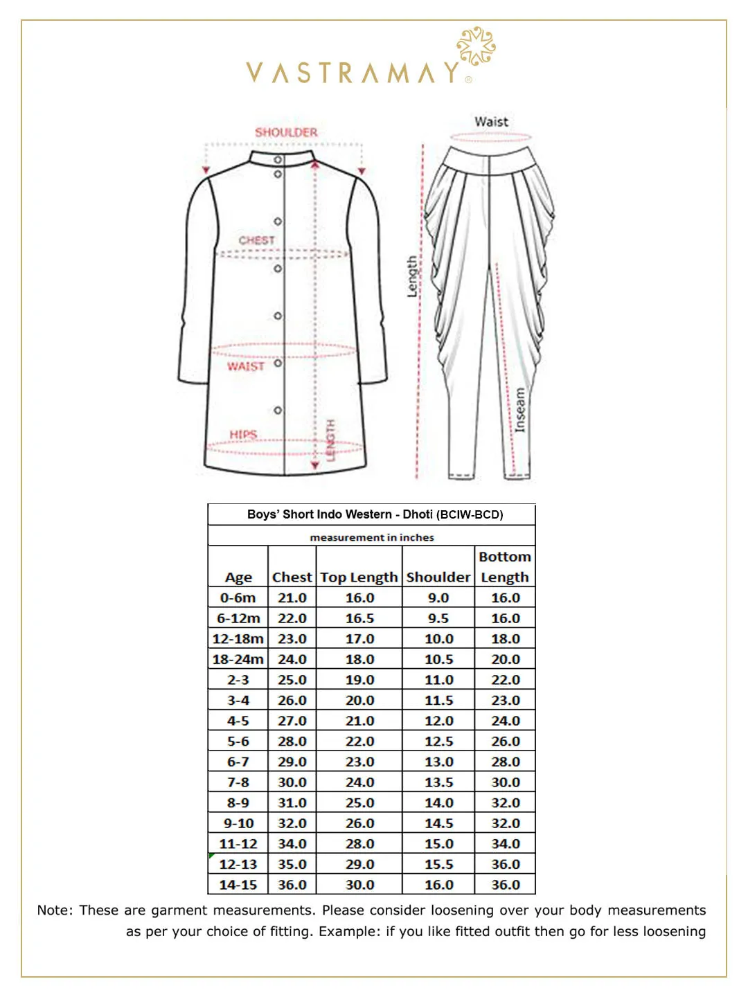 Vastramay Boys' White Cotton Silk Sherwani and Dhoti Set