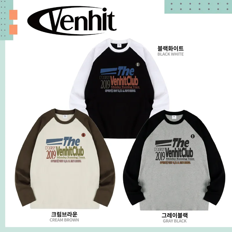 VENHIT  |Unisex Street Style Long Sleeves Plain Cotton Oversized