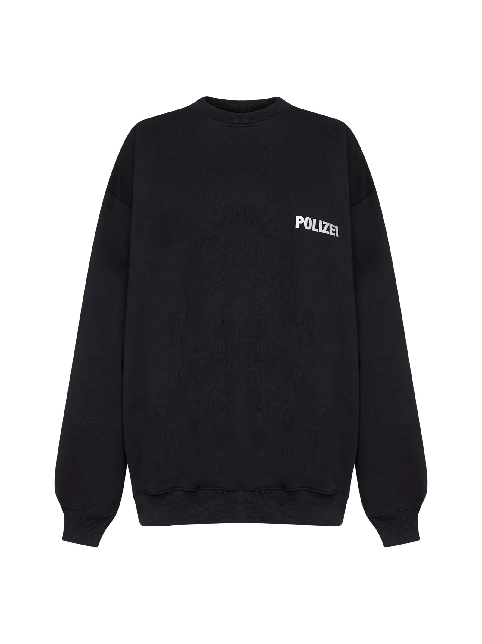 Vetements Slogan Printed Crewneck Sweatshirt