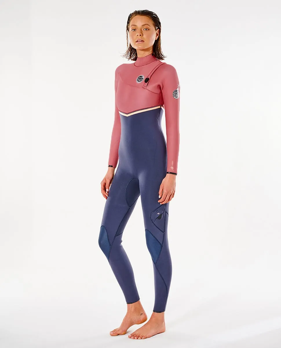 Women E Bomb 5/3 Zip Free Wetsuit (2022)