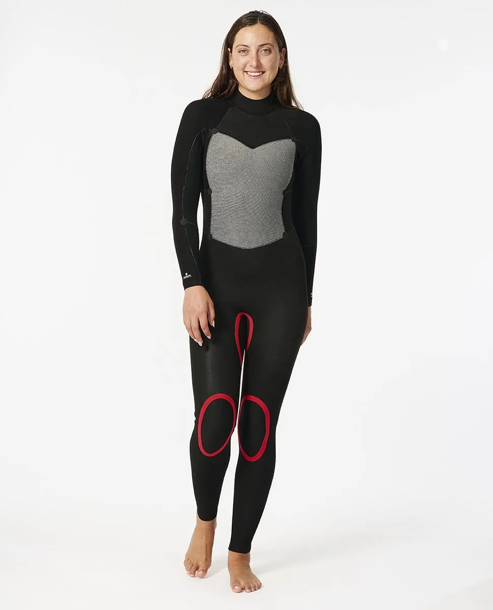 Women Omega 3/2 Back Zip Wetsuit