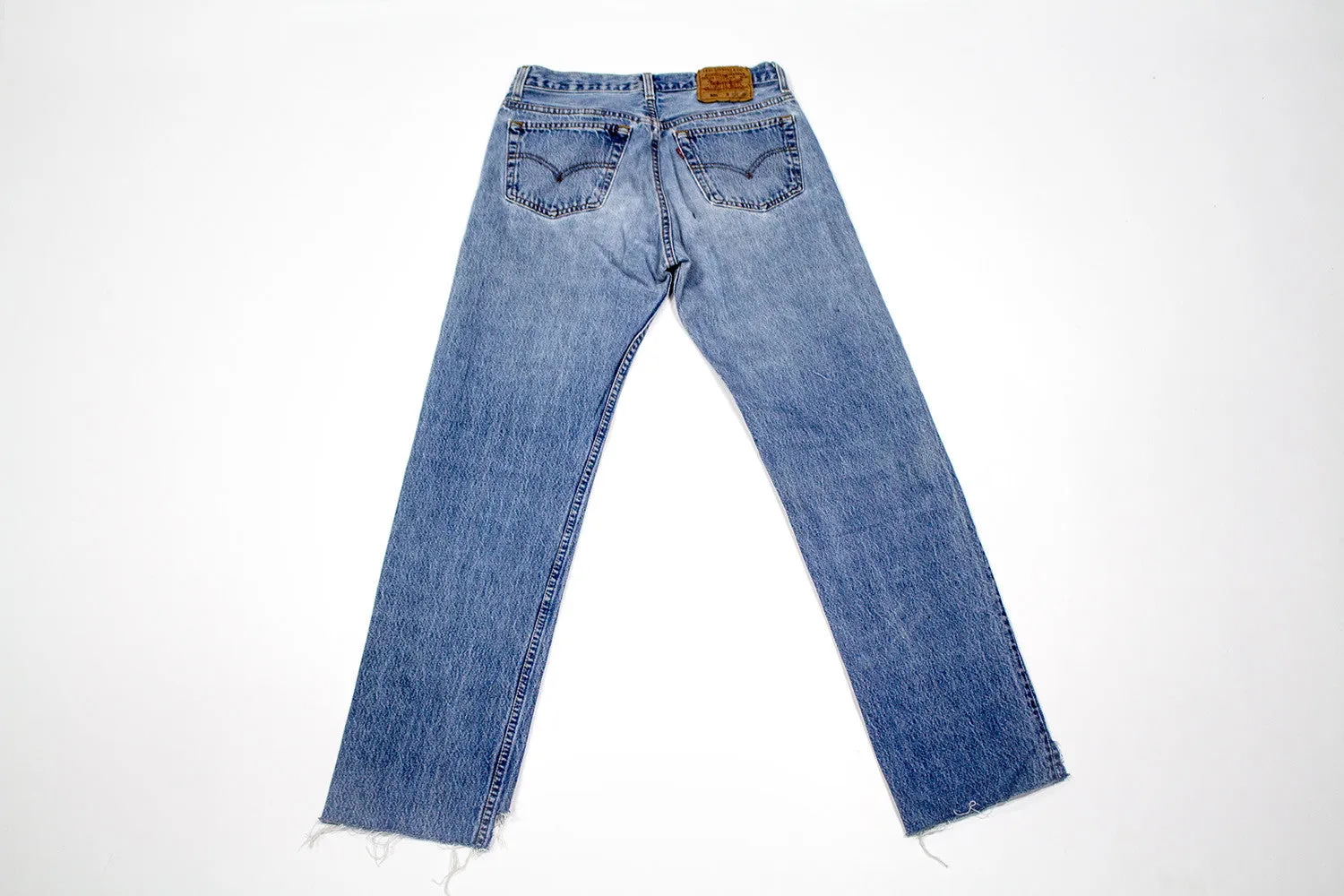 Women’s Vintage Denim Levis Bottom Pant with Embroidery